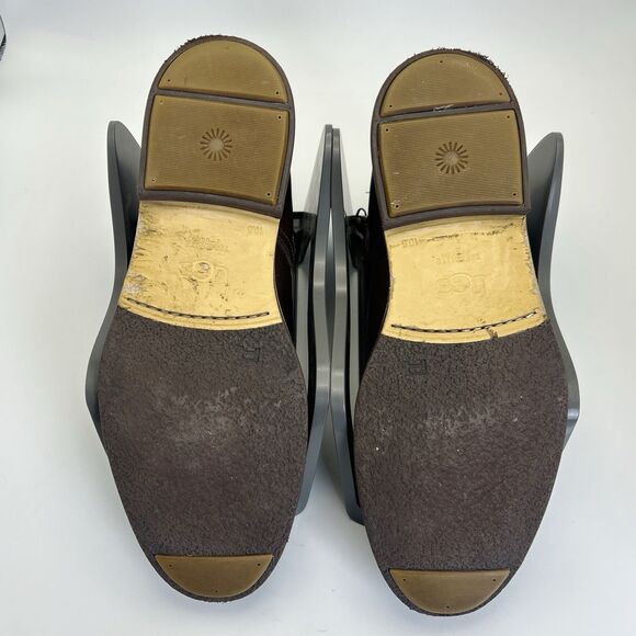 UGG Chandon Chukka Boots Men’s Sz 10.5 Brown Leather Ankle Casual EnerG Comfort